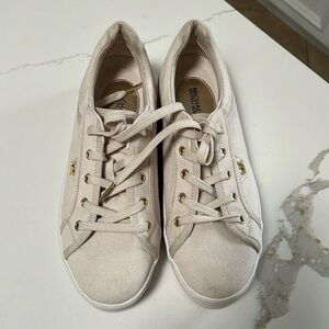 Michael Kors Cream Sneakers
